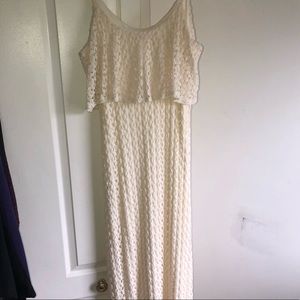 Cream Maxi Dress